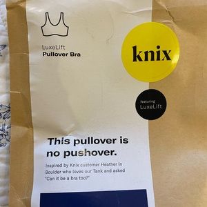 Knix pullover bra size L